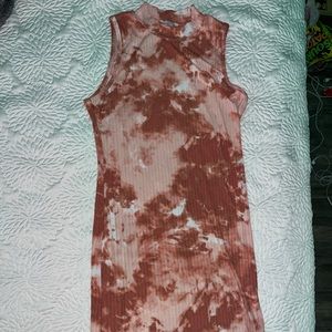 tie dye dress